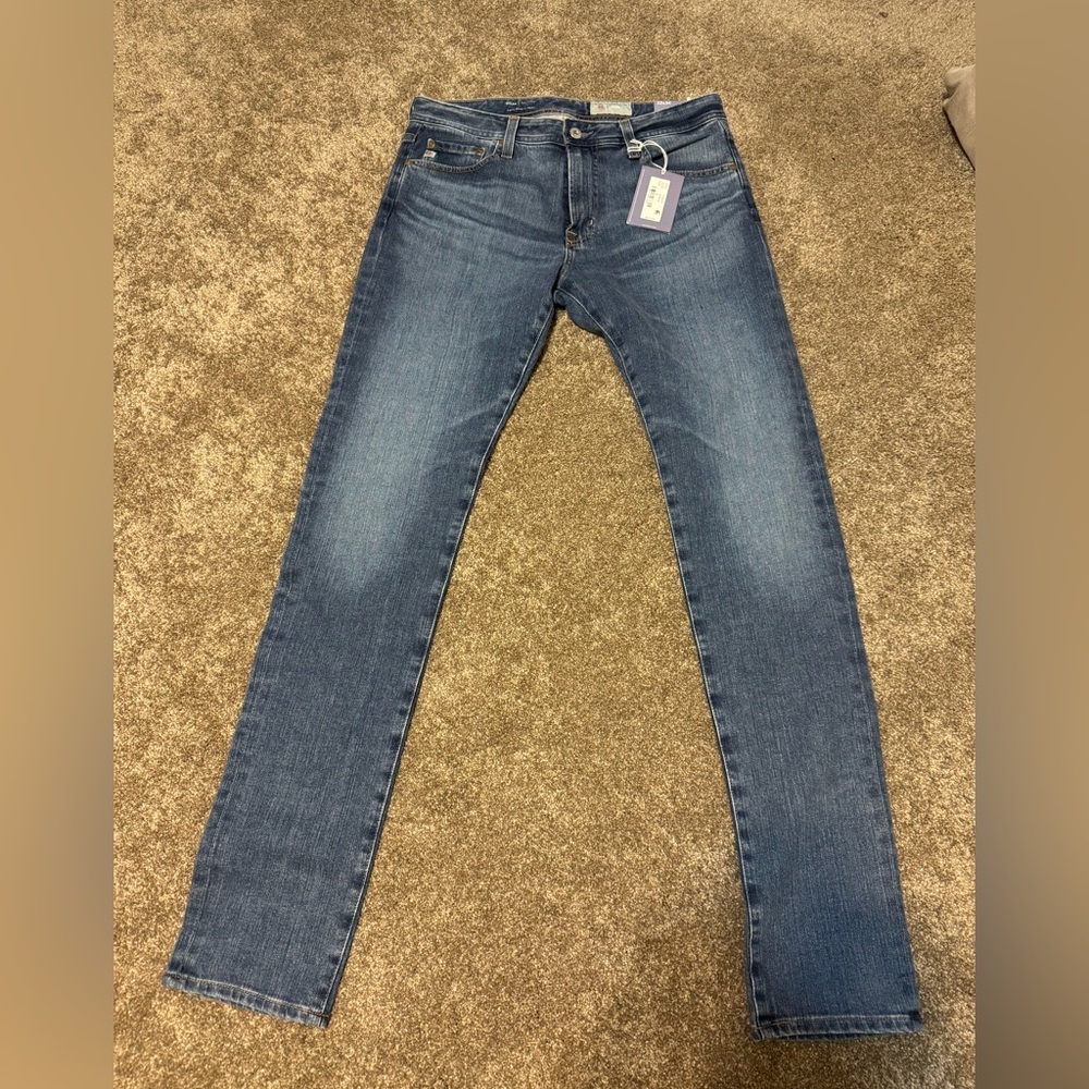 NWT AG Adriano Goldschmied Dylan Slim skinny Vapor Wash 32x34